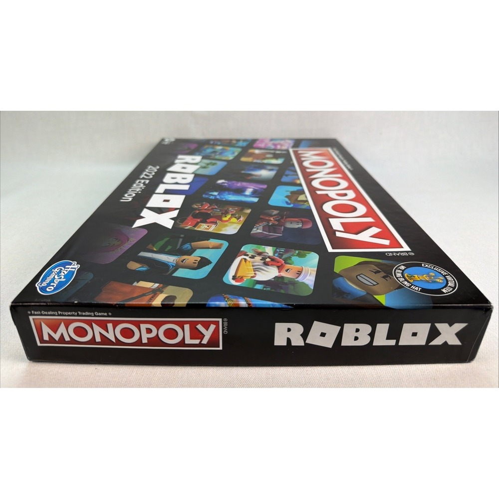 Monopoly ROBLOX 2022 Edition Board Game Missing 4 Tokens Hasbro Gaming - Picture 15 of 16